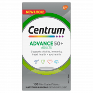 Centrum Advance 50+ 100 Tablets - 9310488001996 are sold at Cincotta Discount Chemist. Buy online or shop in-store.