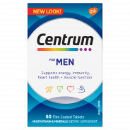 Centrum For Men  60 Tablets - 9310488003181 are sold at Cincotta Discount Chemist. Buy online or shop in-store.