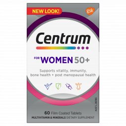Centrum Gender Women 50+ 60 Tablets - 9310488003242 are sold at Cincotta Discount Chemist. Buy online or shop in-store.