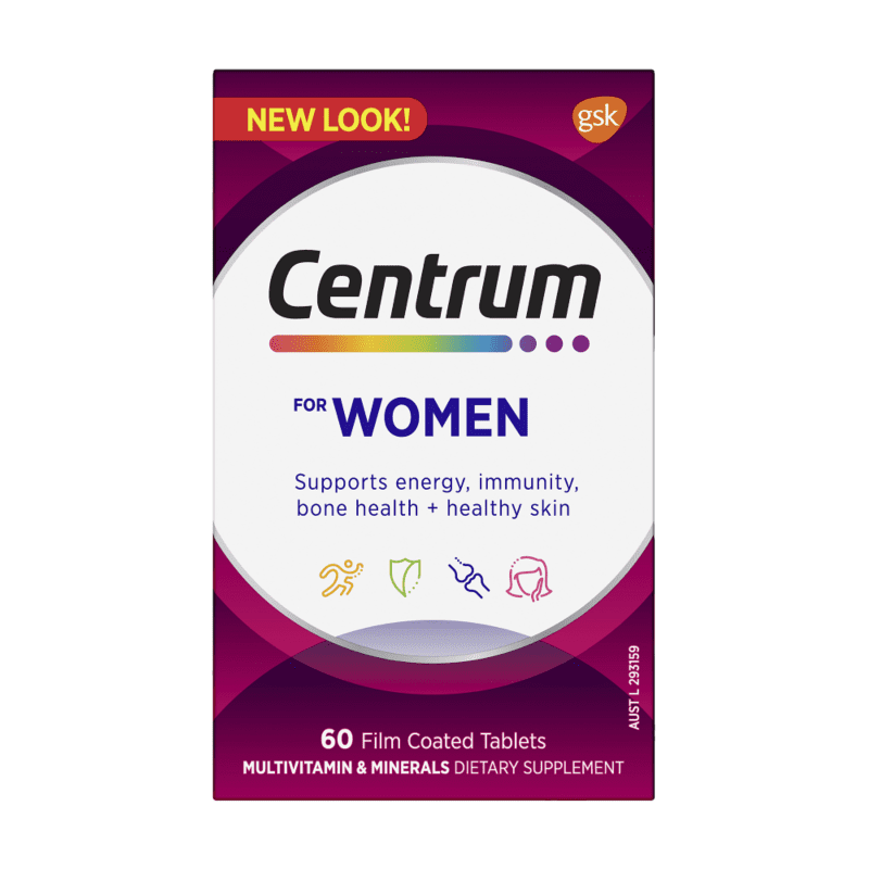 Centrum For Women 60 Tablets - 9310488003204 are sold at Cincotta Discount Chemist. Buy online or shop in-store.