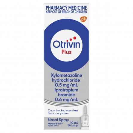Otrivin Plus Adult Nasal Spray 10mL - 9310130191747 are sold at Cincotta Discount Chemist. Buy online or shop in-store.
