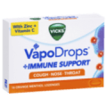 Vicks VapoDrops Immune Support Orange 16pk