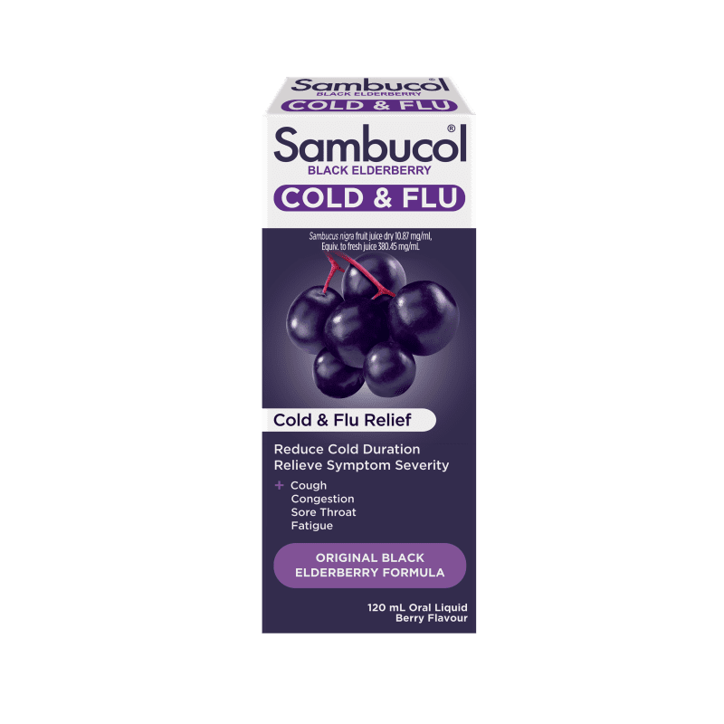 Sambucol Cold and Flu Liquid 120mL - 9314807022563 are sold at Cincotta Discount Chemist. Buy online or shop in-store.