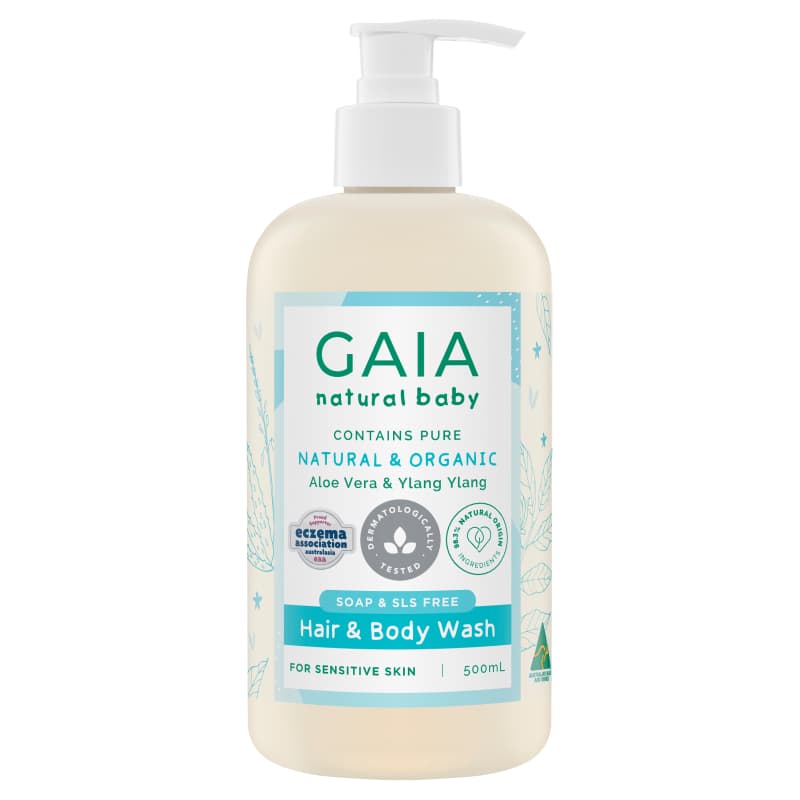 Gaia Naturals Baby Hair Body Wash 500mL - 9332059000481 are sold at Cincotta Discount Chemist. Buy online or shop in-store.