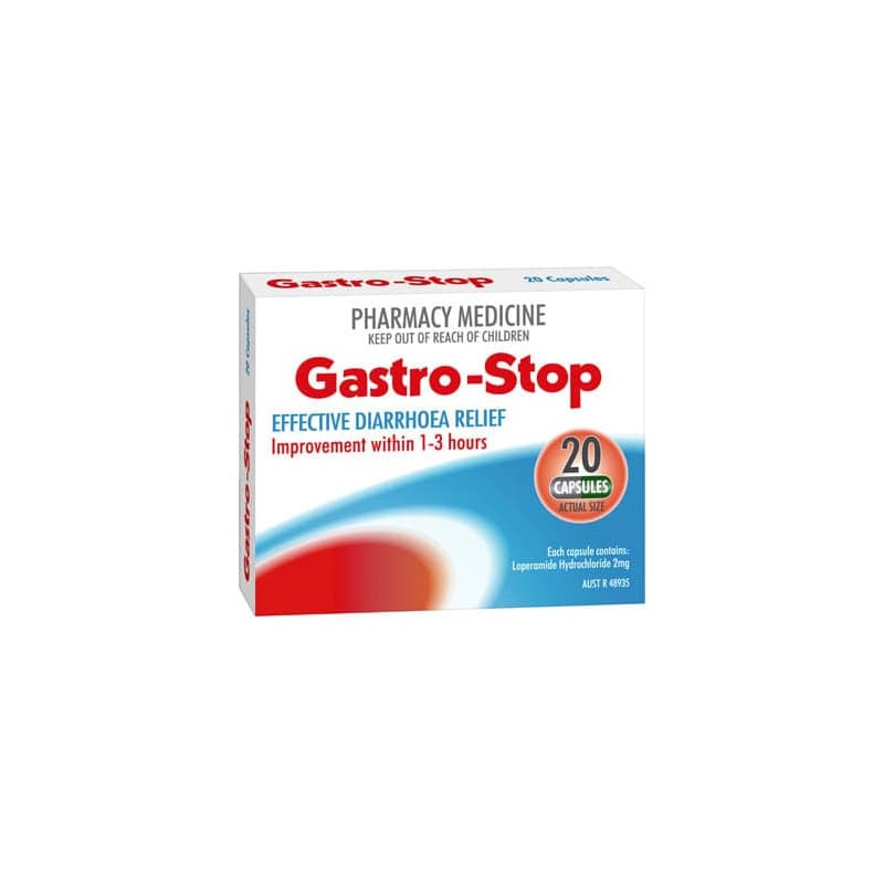 Gastro-Stop 20 Capsules - 9331134928832 are sold at Cincotta Discount Chemist. Buy online or shop in-store.