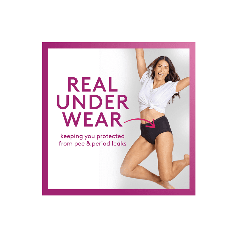 Poise 2 in 1 Incontinence and Period Underwear - Poise AU