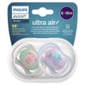 Avent Ultra Air Soother Mix 6-18+mths 2pk