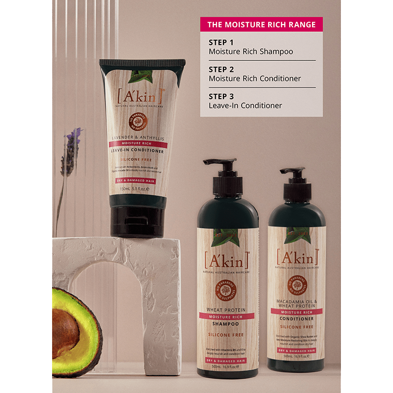 Buy Akin Moisture Rich Conditioner Leave In 150mL online at Cincotta