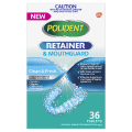 Polident Retainer & Mouth Guard Tablets 36