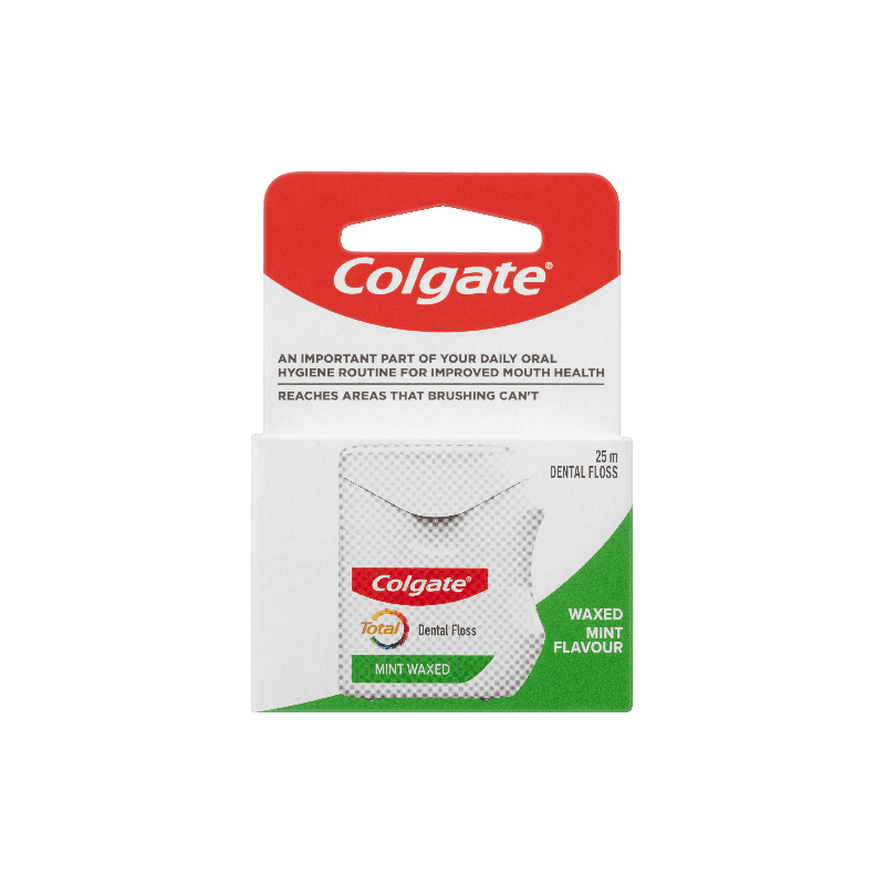Colgate Total Mint Waxed Dental Floss 25m - 9300632018871 are sold at Cincotta Discount Chemist. Buy online or shop in-store.
