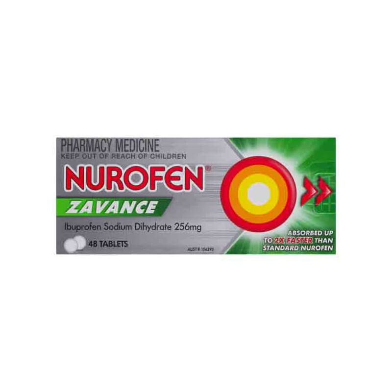Nurofen Zavance 48 Tablets - 9300631742937 are sold at Cincotta Discount Chemist. Buy online or shop in-store.
