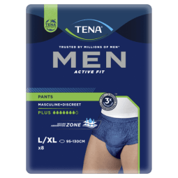 Drakes Online Findon - Tena Men Level 4 Maxi Medium-Large 95-125cm  Incontinence Pants 8 Pack