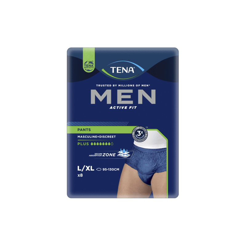 TENA Men Active Fit Pants Normal  Incontinence Underwear - Men - TENA Web  Shop