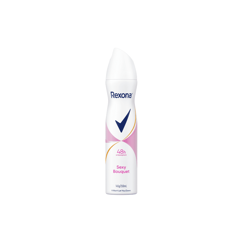 Rexona Deodorant Women Sexy Bouquet 250mL - 9300830007592 are sold at Cincotta Discount Chemist. Buy online or shop in-store.