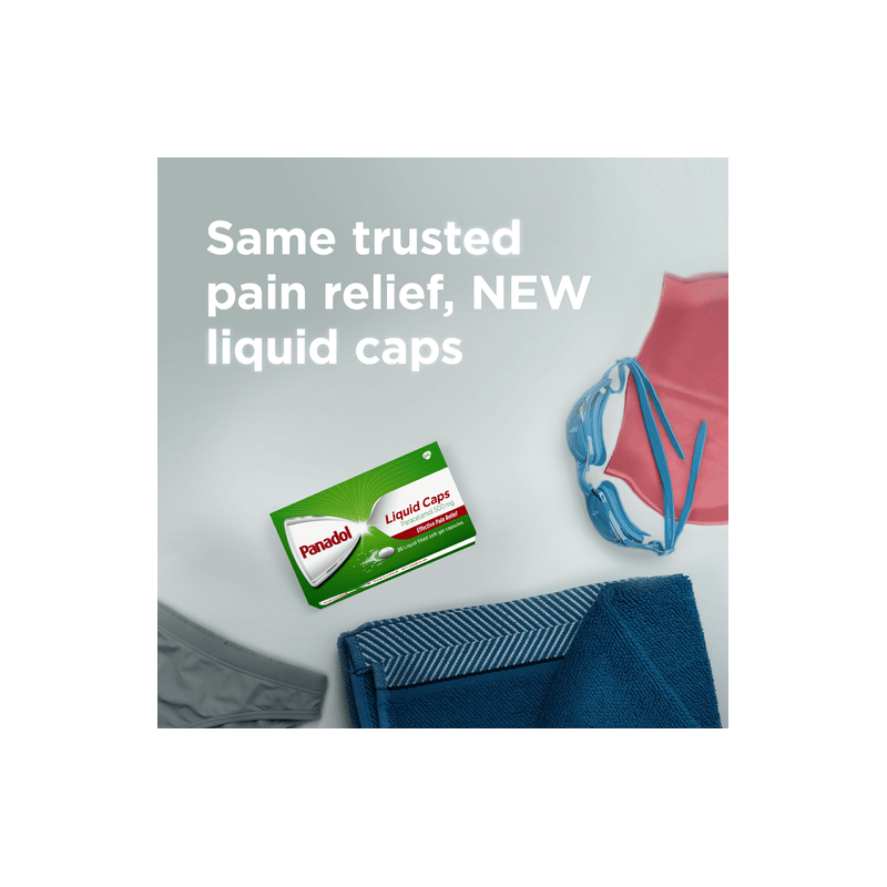 Buy Panadol Liquid Cap Gel Capsules 80pk online at Cincotta Discount