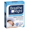 Breathe Right Nasal Strip Clear Large 30 Pack