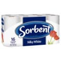 Sorbent Toilet Paper Silky White 16pk