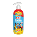Piksters The Wiggles Kids 3 in 1 B/Wash Strawberry 750mL