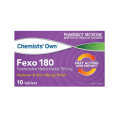 Chemist Own Fexo 180mg 10 Tablets