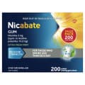 Nicabate Gum Regular Extra Fresh Mint 2mg 200pk