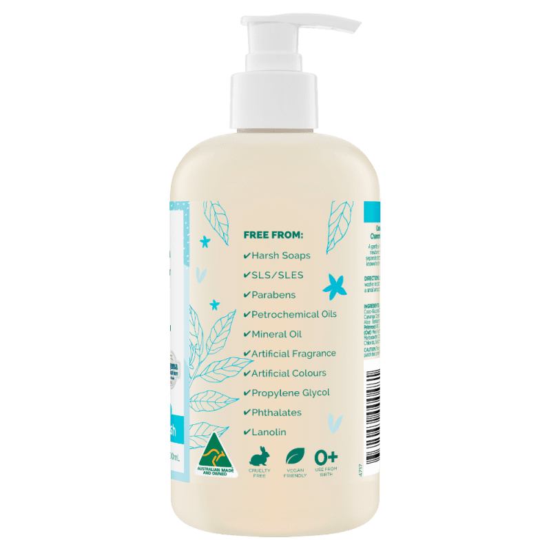 Gaia natural baby hair & body wash best sale 500ml