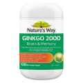 Natures Way High Strength Ginkgo 2000mg 120s