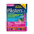 Piksters Interdental Brush Size 00 40 Pack Pink