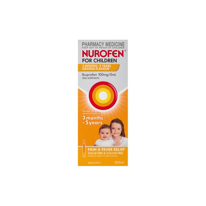 Nurofen Child 1-5 Orange 200mL - 9300711778139 are sold at Cincotta Discount Chemist. Buy online or shop in-store.
