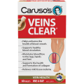 Carusos Veins Clear Tablets 60
