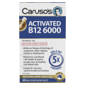 Carusos Activated B12 6000 Tablets 60