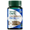 Natures Own Concentrated Fish Oil 4in1 60 Capsules