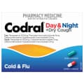 Codral Cold and Flu+Cough Day and Night 48 Capsules