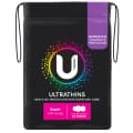 U by Kotex Pads Ultrathin Super Wings 12 pack