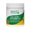 Quality Health Calcium + Vitamin D3 Tablets 130