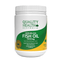Quality Health Odourless Fish Oil 1000mg Capsules 400