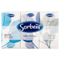 Sorbent Facial Tissues Silky White Handy Pack 6pk