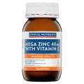 Ethical Nutrients Mega Zinc 40mg with Vitamin C Orange Powde