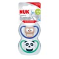Nuk Space Soother Ortho 18-36mths 2pk