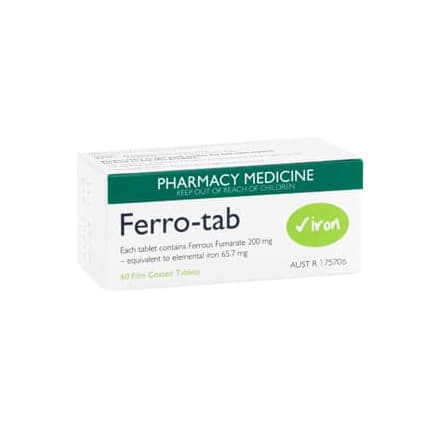 Ferro 200mg 60 Tablets - 5290665004474 are sold at Cincotta Discount Chemist. Buy online or shop in-store.