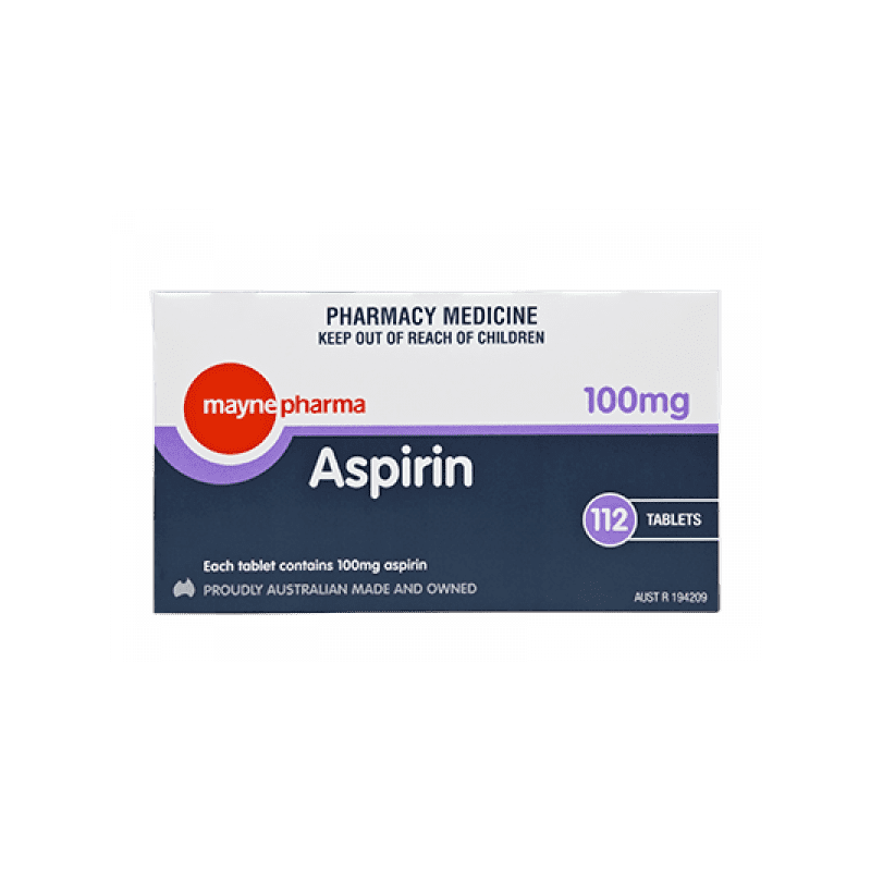 Mayne Aspirin Tablets 100mg 112 Tablets - 9334820000188 are sold at Cincotta Discount Chemist. Buy online or shop in-store.