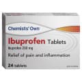 Chemists' Own Ibuprofen 200mg Tablets 24