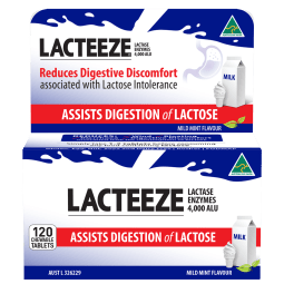 Lacteeze Tablets 120 - 62781201809 are sold at Cincotta Discount Chemist. Buy online or shop in-store.