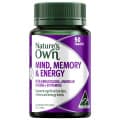 Natures Own Mind, Memory & Energy Tablets 50