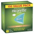 Nicorette Extra Strength Nicotine GumFreshfruit 150 Pk