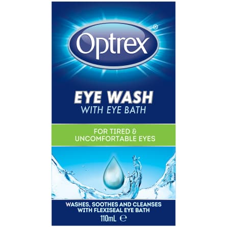 Optrex Eye Wash 110mL - 9300711281752 are sold at Cincotta Discount Chemist. Buy online or shop in-store.