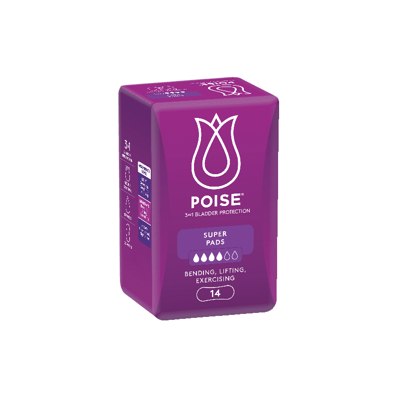 Poise Pad Super 14 pack - 9310088007671 are sold at Cincotta Discount Chemist. Buy online or shop in-store.