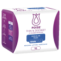 Poise Thin & Discreet Pads 3D Regular 16 pack