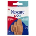 Nexcare Duo Fabric Strips Assorted 20pk