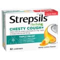 Strepsils Herbal Chesty Cough+ Honey Lemon Lozenges 32