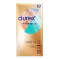 Durex Invisible Condoms Close Fit 10pk